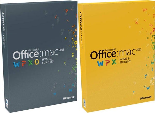 office for mac 2010 or 2011